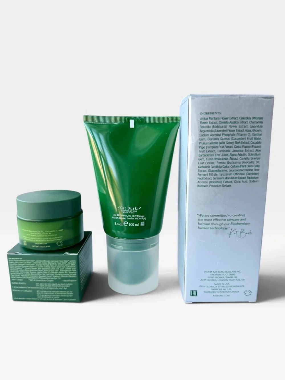 Kat Burki Full Size Luxury Skincare Duo Face Cream & Neck Contour Pen